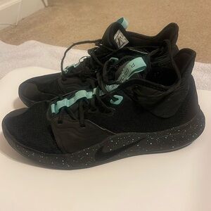 Nike PG 3 Diamond Blue Aqua Athletic Tennis Shoe Size 11